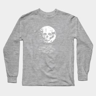 Skull Moon Long Sleeve T-Shirt